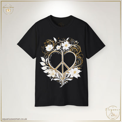 Peaceful Heart Tee – Elegance Collection