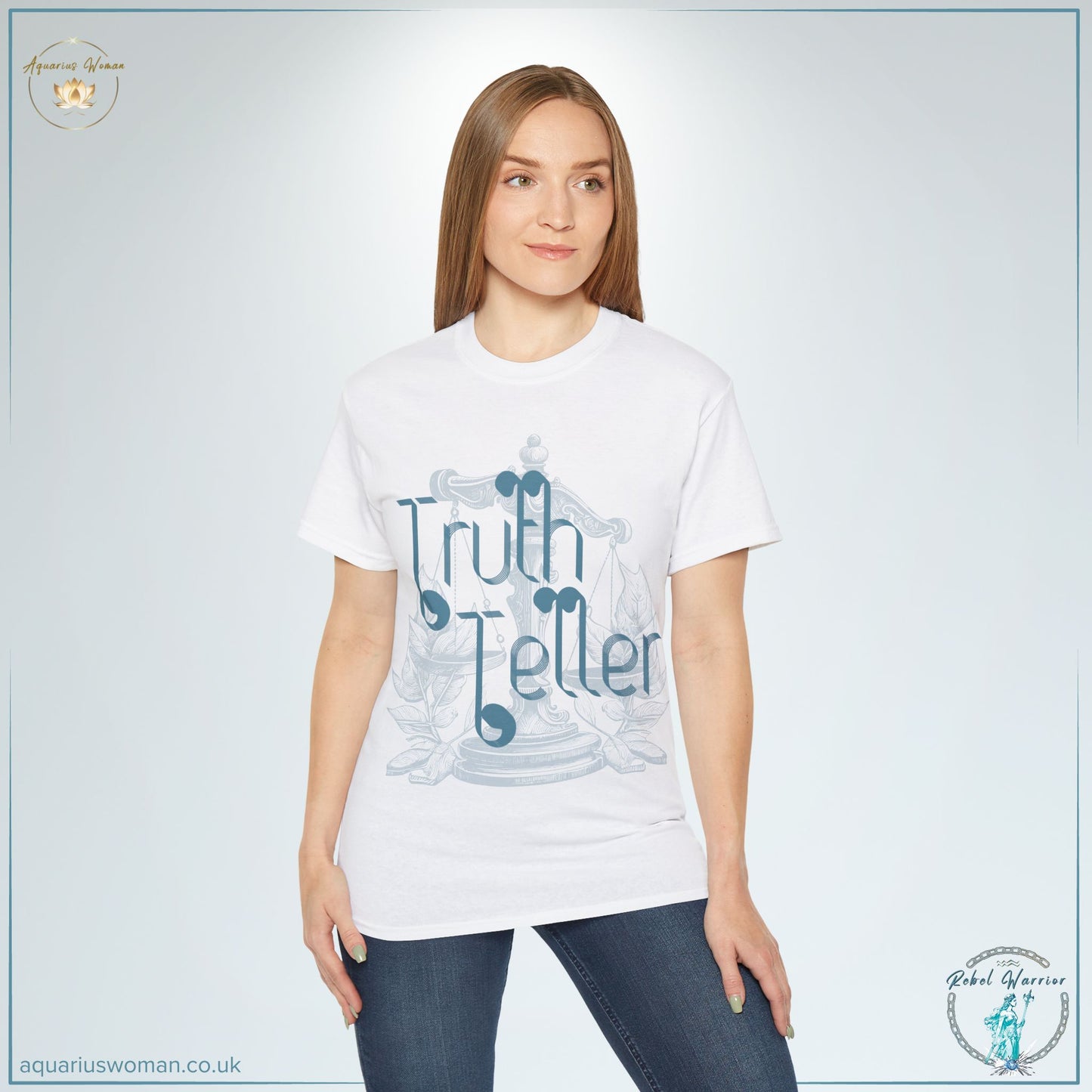 Rebel Warrior Truth Teller Tee - Embrace Your Inner Strength and Natural Justice