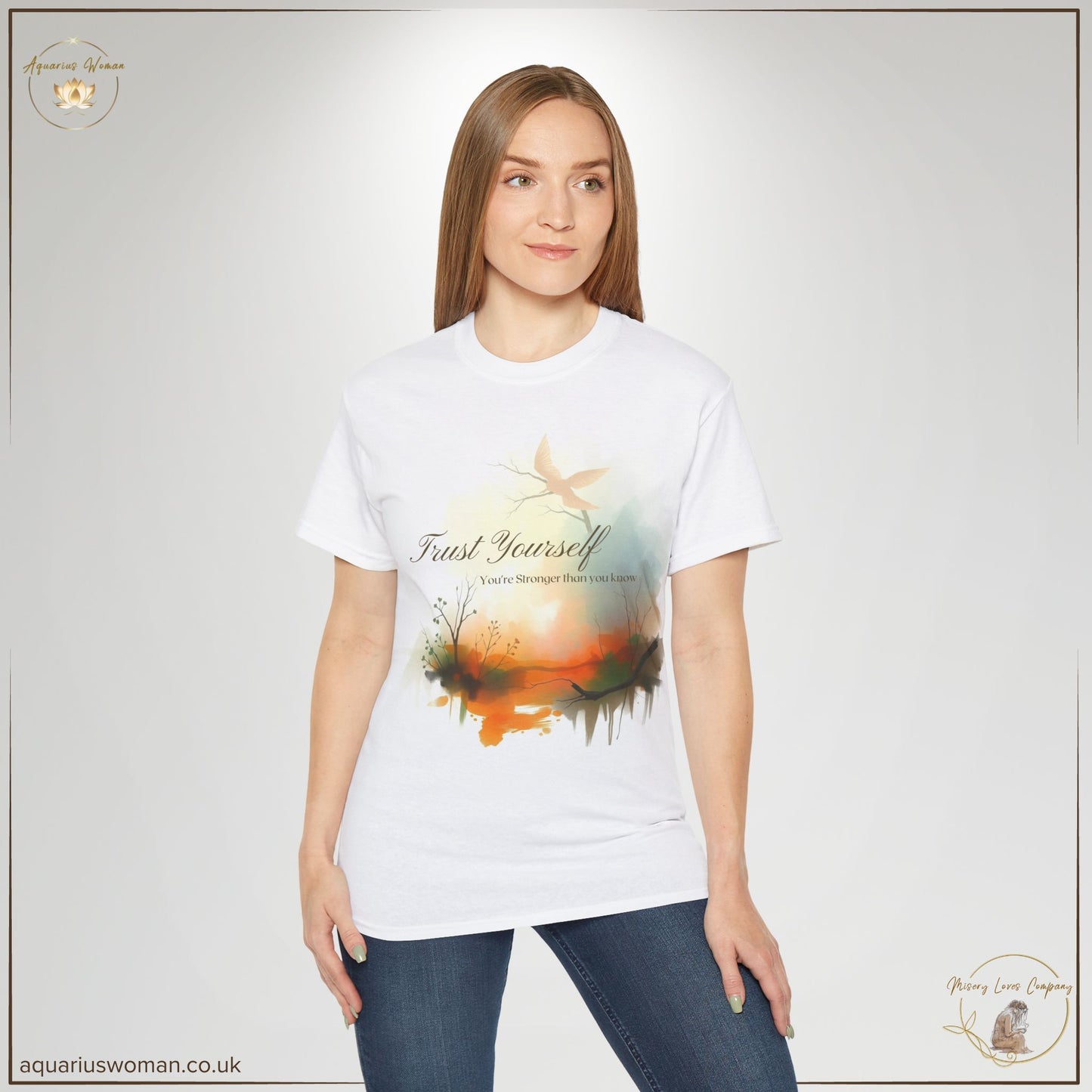 Empowerment Tee - Trust Yourself, You're Stronger Than You Know