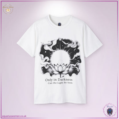 Heyoke Lotus T-Shirt – "Only in Darkness Can the Light Be Seen"