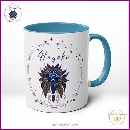 Aquarius Woman's Heyoke Ceramic Mug: Embrace the Extraordinary Sip